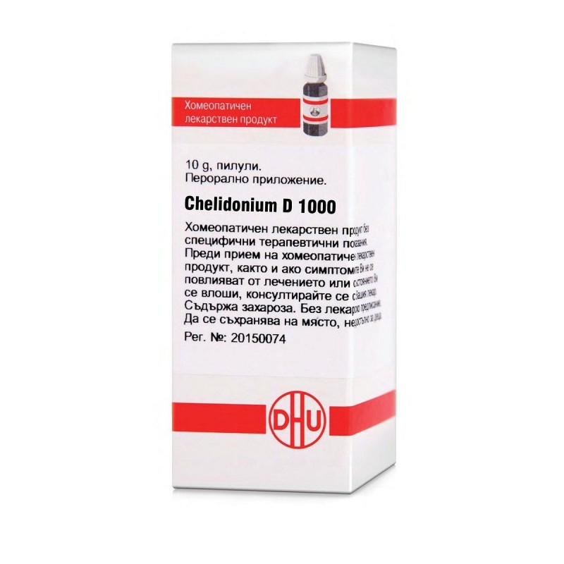 CHELIDONIUM D1000 GLOB 10G VW BG