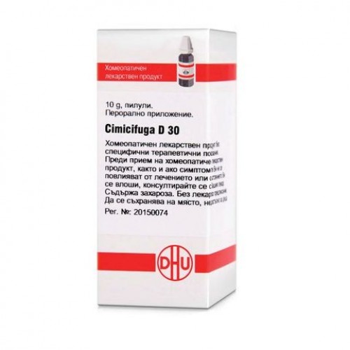 CIMICIFUGA D30 GLOB 10G VW BG