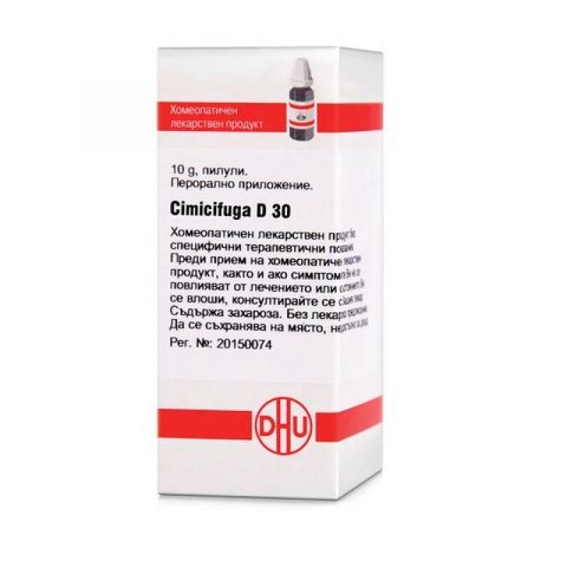 CIMICIFUGA D30 GLOB 10G VW BG