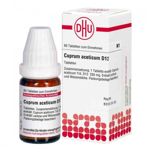 CUPRUM ACETICUM D12 GLOB 10G VW BG CUPRUM ACETICUM D12 GLOB 10G VW BG