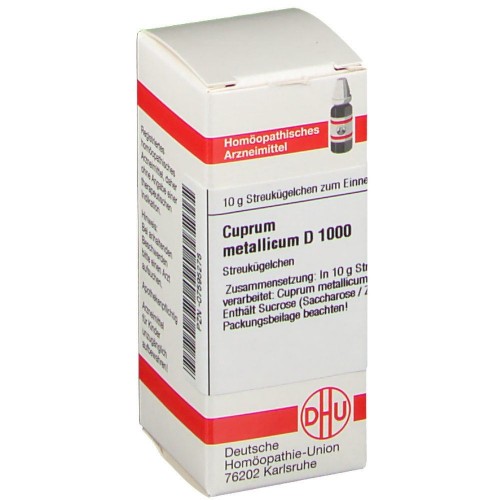 CUPRUM METALLICUM D1000 GLOB 10G VW BG CUPRUM METALLICUM D1000 GLOB 10G VW BG