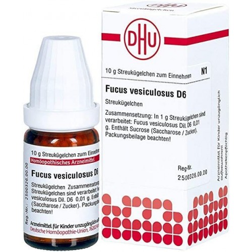 FUCUS VESICULOSUS D6 GLOB 10G VW BG FUCUS VESICULOSUS D6 GLOB 10G VW BG