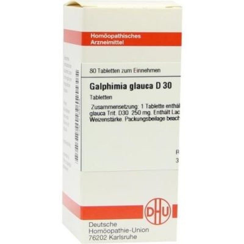 GALPHIMIA GLAUCA D30 GLOB 10G VW BG
