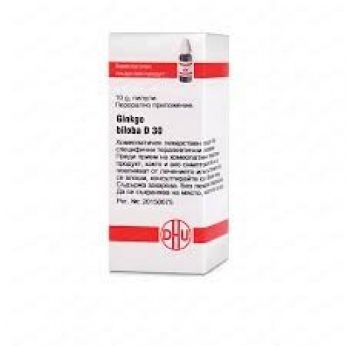 GINKGO BILOBA D30 GLOB 10G VW BG GINKGO BILOBA D30 GLOB 10G VW BG