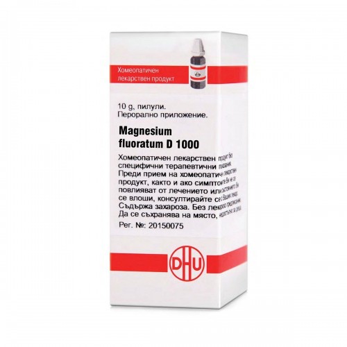MAGNESIUM FLUORATUM D1000 GLOB 10G VW BG