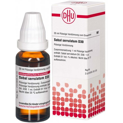 SABAL SERRULATUM D30 GLOB 10G VW BG
