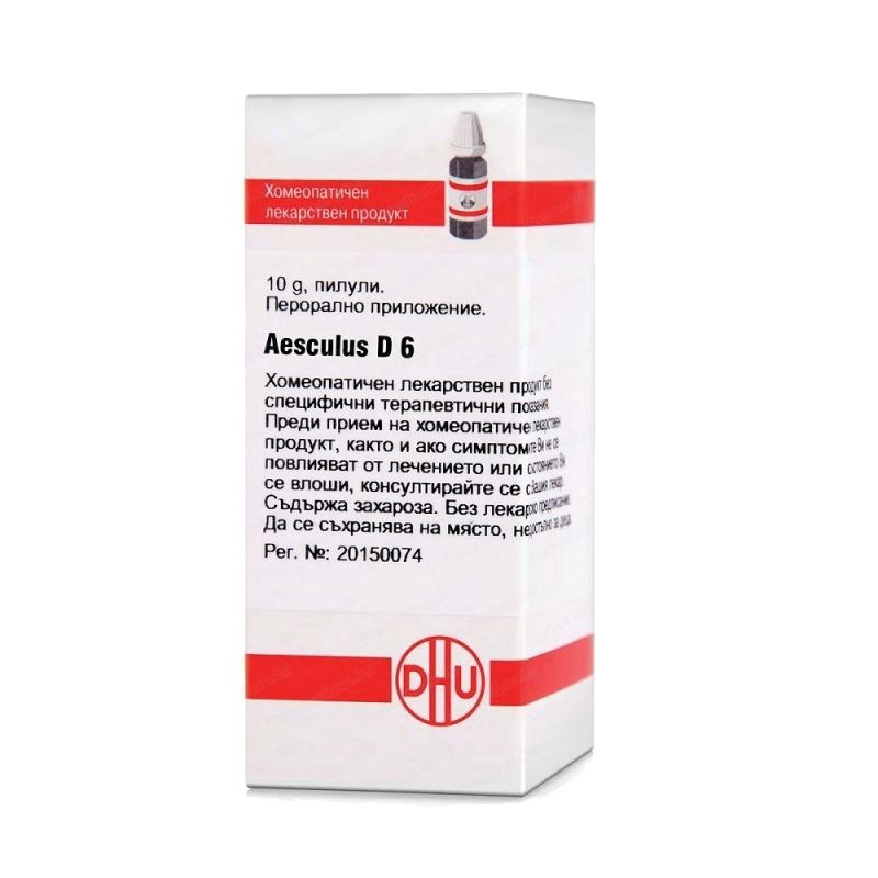 AESCULUS D6 GLOB 10G VW BG AESCULUS D6 GLOB 10G VW BG