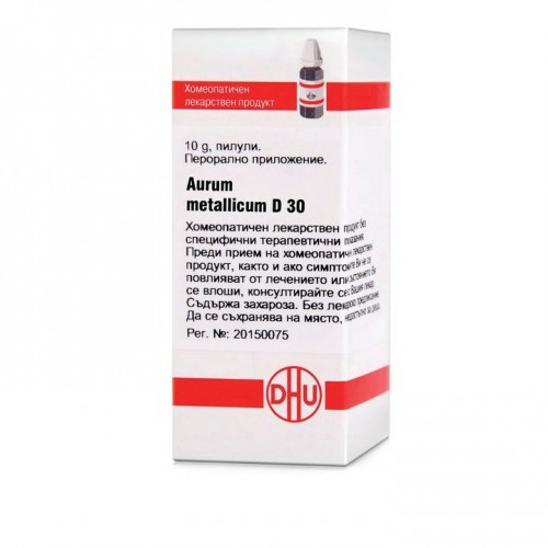 AURUM METALLICUM D30 GLOB 10G VW BG