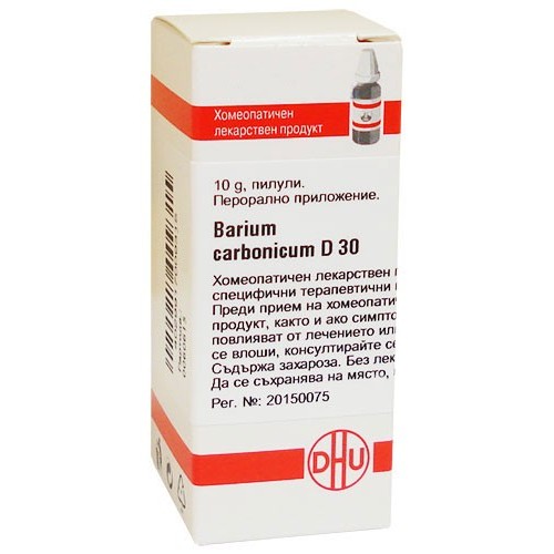 BARIUM CARBONICUM D30 GLOB 10G VW BG
