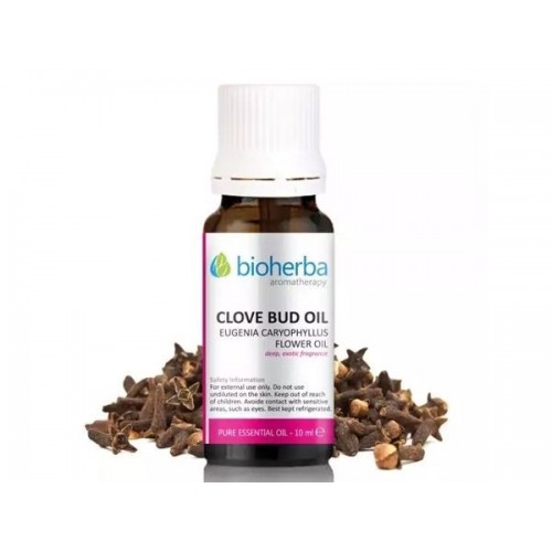 BIOHERBA CLOVE BUD OIL / БИОХЕРБА EТЕРИЧНО МАСЛО ОТ КАРАМФИЛ 10МЛ BIOHERBA CLOVE BUD OIL / БИОХЕРБА EТЕРИЧНО МАСЛО ОТ КАРАМФИЛ 10МЛ