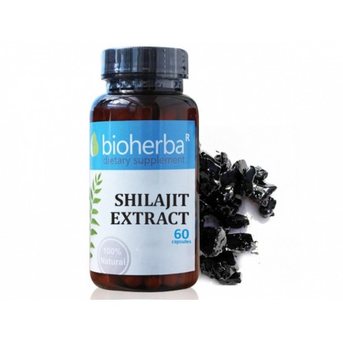 БИОХЕРБА МУМИО ЕКСТРАКТ- ШИЛАЖИТ (Shilajit Extract ) 400 мг. 60 капс.