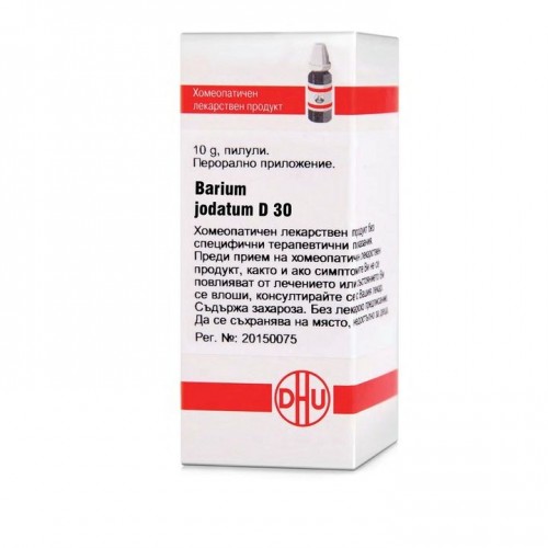 BARIUM JODATUM D30 GLOB 10G VW BG