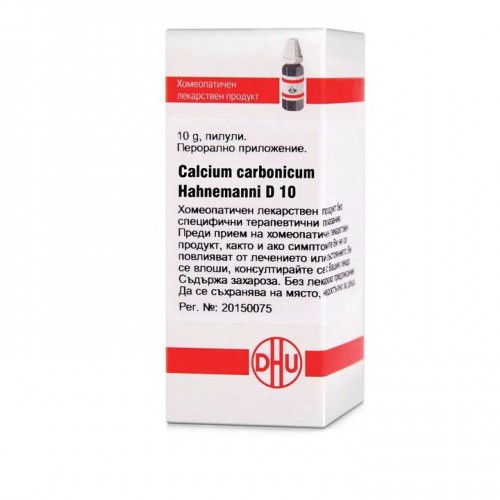 CALCIUM CARB. HAHNEM D10 GLOB 10G VW BG