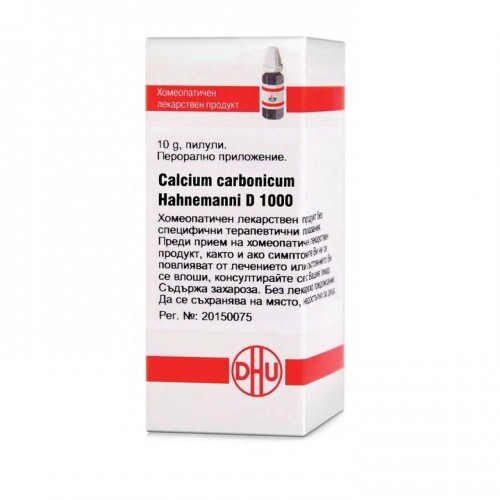 CALCIUM CARB. HAHNEM D1000 GLOB 10G VW BG BG