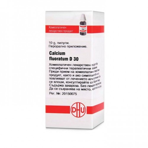 CALCIUM FLUORATUM D30 GLOB 10G VW BG