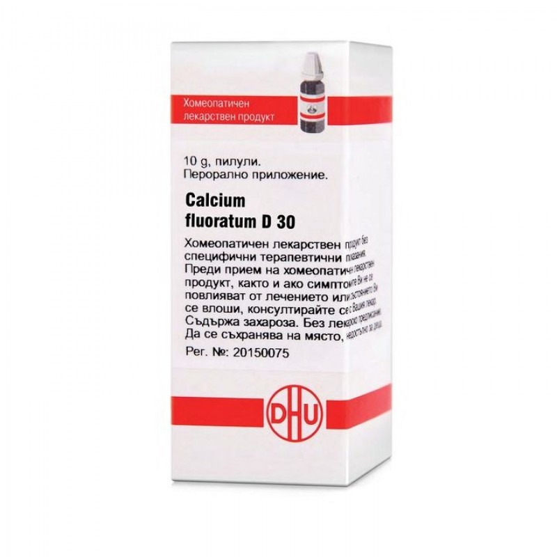 CALCIUM FLUORATUM D30 GLOB 10G VW BG CALCIUM FLUORATUM D30 GLOB 10G VW BG