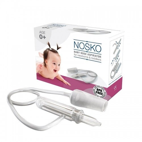 ABO PHARMA NOSKO BABY NOSE ASPIRATOR / НОСКО BABY АСПИРАТОР СТЪКЛЕН ЗА НОС (ЗА ПРАХОСМУКАЧКА)