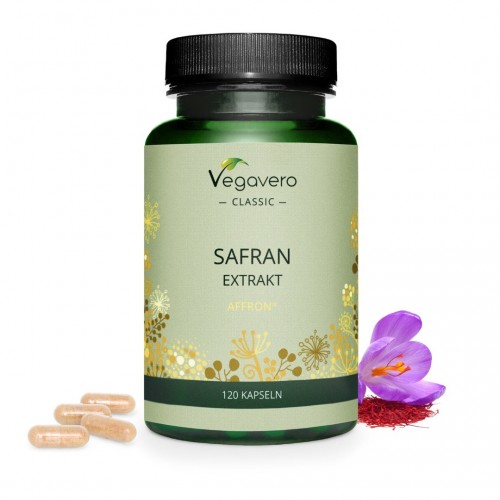 VEGAVERO SAFRAN EXTRAKT / ШАФРАН ЕКСТРАКТ КАПС. Х120