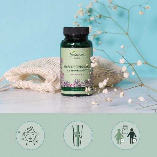 VEGAVERO HYALURONSAURE / ХИАЛУРОНОВА КИСЕЛИНА КАПС. Х60